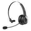 LEVN Bluetooth Headset, Wireless Headset with Microphone & Mute Button, 60Hrs Talk Time, On-Ear AI Noise Cancelling Headphones with Bluetooth 5.2 Multipoint for Trucker/Remote Work/Online Class/Zoom view 1