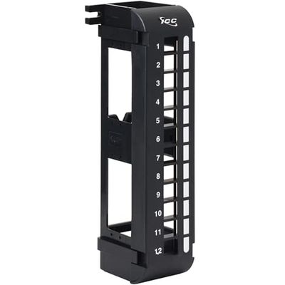 12-Port HD Patch Panel, Blank - Vertical