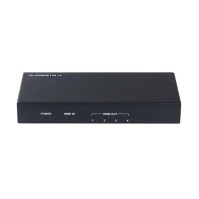 WBOX Technologies 0E-HDMISP4 1 x 4 4K at 60Hz HDMI Splitter with Scaler.