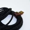 Mini Jack 3.5 Stereo aux Male to Male Audio Input Cable Speaker line 7n OCC 3.5mm for Headphone pc earpiece car Amplifier DAP (3m(9.85ft), Black) view 2