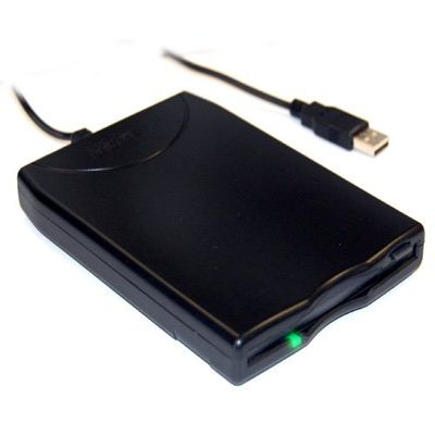External Slimline Floppy Drive - Black