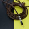 Arklove Cable 3.5 Stereo to 2.5 mm Audio Cables for Sennheise HD595 558 518 598 Cs SE SR HD599/569 560 s 579 2.30i 2.20S 2.30g Headphone (2.5m(8.2ft), Brown) view 3