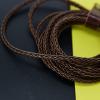 Arklove Cable 3.5 Stereo to 2.5 mm Audio Cables for Sennheise HD595 558 518 598 Cs SE SR HD599/569 560 s 579 2.30i 2.20S 2.30g Headphone (2.5m(8.2ft), Brown) view 4