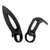 DirectNine Basics Bunny Ears for Headphones - Adorable Bunny Headphones Attachment in Sparkle Black/White with Hidden Self Fastener - Straight/Bent, Adjustable, Plastic, Gaming Accessory (Set of 2) view 1