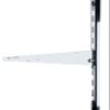 SSWBasics 14 inch Chrome Knife Bracket for Slotted Standard - 1 inch slots 2 inch on center - Pack of 6- 14 Inch Chrome Metal Shelf Bracket, Versatile Adjustable Shelf Brackets for Slotted Standard, view 1
