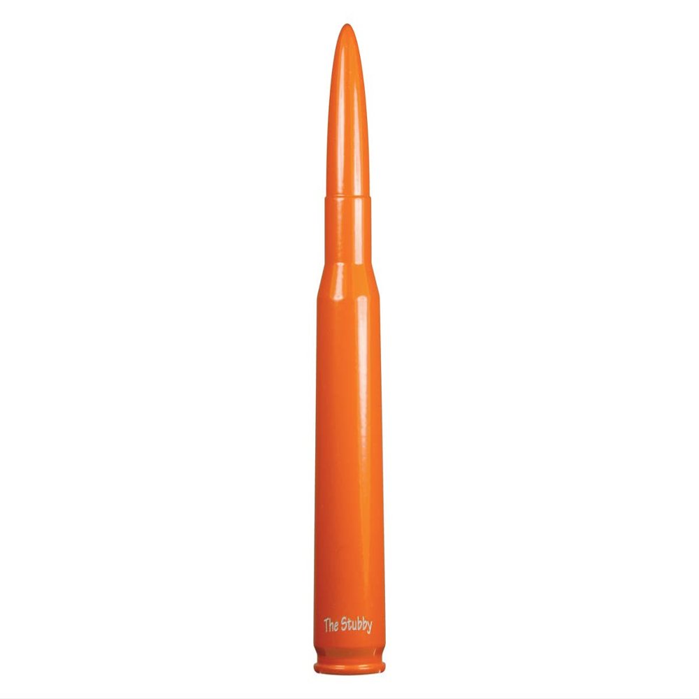 CravenSpeed Bullet Style Stubby Antenna Compatible with Harley-Davidson Motorcycles 1998-2023 | Short Antenna Replacement | Made in The USA (Orange)