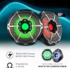 DS18 NXL-10SUB/BK Hydro 10" Marine Subwoofer with Integrated RGB LED Lights  600W Max, 100% UV Stable, IP65 Waterproof, 4 Ohms - for All Elements, Boat, UTV, ATV & Jeeps (1 Speaker) view 2