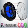 DS18 NXL-10SUB/BK Hydro 10" Marine Subwoofer with Integrated RGB LED Lights  600W Max, 100% UV Stable, IP65 Waterproof, 4 Ohms - for All Elements, Boat, UTV, ATV & Jeeps (1 Speaker) view 3
