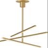 Kuzco Lighting CH10345-BG Vega Chandelier LED, Brushed Gold view 1
