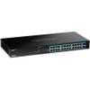 TRENDnet 26-Port Gigabit PoE+ Switch, TPE-TG262, 380W PoE Power Budget, 52Gbps Switching Capacity, Ethernet Splitter, NDAA & TAA Compliant, Lifetime Protection view 1