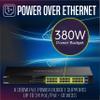 TRENDnet 26-Port Gigabit PoE+ Switch, TPE-TG262, 380W PoE Power Budget, 52Gbps Switching Capacity, Ethernet Splitter, NDAA & TAA Compliant, Lifetime Protection view 4