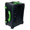 Black Pelican 1610 case with Lime Green Handles & latches. Comes with Trekpak Dividers & mesh Lid Organizer. view 3