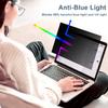 IPROKKO Laptop Privacy Screen 13.3 Inch Compatible With Hp, Dell, Acer, Lenovo, Thinkpad, Samsung, Asus, Sony, Removable 16:9 Aspect Laptop Privacy Shield, Anti Blue Light Glare 13.3 Inch Laptop Priva view 4