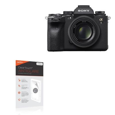 BoxWave Screen Protector Compatible with Sony A1 - ClearTouch Anti-Glare (2-Pack), Anti-Fingerprint Matte Film Skin
