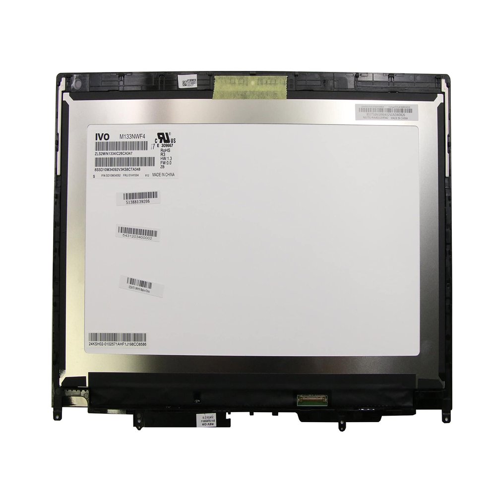 02DA170 IMBXHZQ for ThinkPad X380 Yoga 20LH FHD LCD Touch Screen Assembly + Bezel