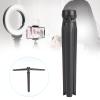 Phone Camera Tripod,19cm Adjustable Tripod Stand Portable Fill Light Desktop Tripod Mini Phone Bracket with 1/4'' Screw,for Phone Fill Light view 3