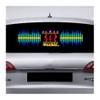 AGYHAM Car Music Rhythm Mood Light Sticker, Music Rhythm Equalizer LED Light, Universal Car Personality Decoration (Size : 90x25cm/35.43x9.84in) view 1