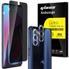 Anbzsign Motorola Moto G Stylus (2022) / Moto G Stylus 5G 2022 6.8-inch With [2 Pack] Camera Lens Protector and [2 Pack] Privacy Screen Protector,Anti-Spy 9H Hardness Tempered Glass. view 1