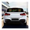 AGYHAM Car Music Rhythm Mood Light Sticker, 12V Voice-Activated Music Rhythm Equalizer Car Decoration LED Lights (Size : 90x25cm/35.43x9.84in) view 1