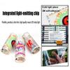 AGYHAM Car Music Rhythm Mood Light Sticker, 12V Voice-Activated Music Rhythm Equalizer Car Decoration LED Lights (Size : 90x25cm/35.43x9.84in) view 4