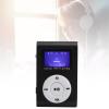 32GB Mini MP3 Music Player, Mini LCD Screen Display MP3 Player, MP3 Player with Back Clip Sports Music Player with 3.5mm Audio Soppurt TF Card(Black) view 3