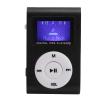 32GB Mini MP3 Music Player, Mini LCD Screen Display MP3 Player, MP3 Player with Back Clip Sports Music Player with 3.5mm Audio Soppurt TF Card(Black) view 4