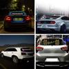 AGYHAM Car Music Rhythm Mood Light Sticker, 12V Voice-Activated Music Rhythm Equalizer Light Bar (Size : 90x25cm/35.43x9.84in) view 2
