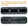 TAFTACFR Duty Belt Back Support for Law Enforcement Security Military and Tactical Duty Belts (Black Plain) view 2