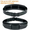 TAFTACFR Duty Belt Back Support for Law Enforcement Security Military and Tactical Duty Belts (Black Plain) view 3