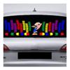 AGYHAM Car Music Rhythm Mood Light Sticker, Car Music Rhythm LED Lamp for Rear Windshield, Easy Installation (Size : 90x25cm/35.43x9.84in) view 1