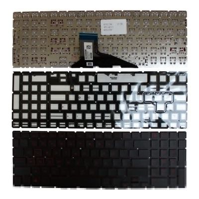 Power4Laptops UK Layout Backlit Black Replacement Laptop Keyboard Compatible with HP Omen 15-dc1076TX