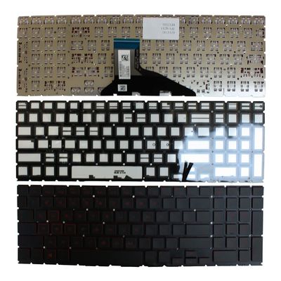 Power4Laptops German Layout Backlit Black Replacement Laptop Keyboard Compatible with HP Omen 15-dc1001na