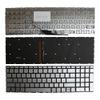 Power4Laptops German Layout Backlit Silver Replacement Laptop Keyboard Compatible with HP Home 15-da0123TU view 1