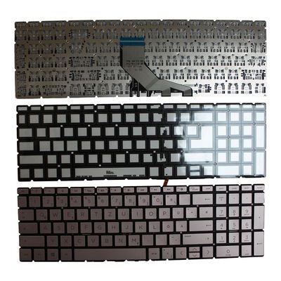 Power4Laptops German Layout Backlit Pink Replacement Laptop Keyboard Compatible with HP Home 15-da0033nm
