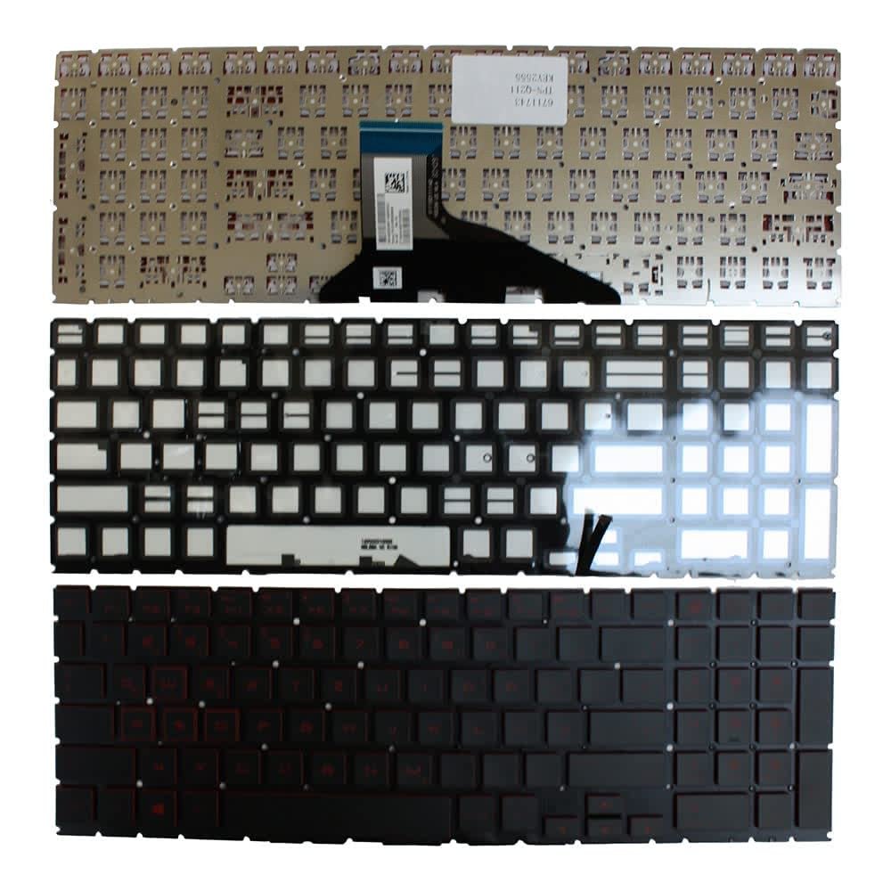Power4Laptops German Layout Backlit Black Replacement Laptop Keyboard Compatible with HP Omen 15-dc0146TX