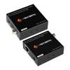 J-Tech Digital Analog & Digital Audio Extender Converter Over Single Cat5e/6 (PoC) up to 1640 FT | 3.5mm + Optical SPDIF + Coaxial [JTECH-AET1000B] view 1