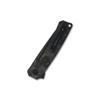 QSP Osprey Folding Pocket Knife, 3.25" Sandvik 14C28N Black Stonewash EDC Knife, Blue Shredded CF Overlay G10 Handle, Liner Lock, Ceramic Ball Bearings, Reversible Wire Deep Carry Clip view 4