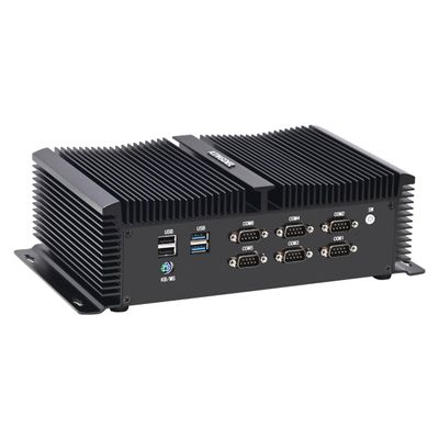KINGDEL NC9000 Mini Desktop PC Core i5 10th Generation, 16GB DDR4 RAM 1TB NVMe SSD, UHD Graphics Max 3xHD 4K: 4096x2304@30Hz, 2xRJ45 Giga LAN 6xCOM RS232 1xGPIO WF+BT
