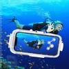 Mixneer Diving Case for iPhone, Underwater Case for iPhone, [40m/130ft] Surfing Swimming Snorkeling Photo Video Waterproof Housing Case (for iPhone 13 Pro) White view 4