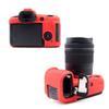 Camera Case Red Soft Silicone Skin Body Cover Protector Bag for Canon EOS R5 mirrorless Camera, Red, Skin Cover Camera Case view 2
