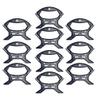 10Pcs Cord Organizer Set - Compact Plastic Cable Winder for Extension Cords, Charging Cables, Fishing Lines, and Kite Strings - Portable and Tangle-Free Storage Solution view 1