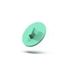 Boie USA Bathroom Hook - for Hanging Shower or Bathroom Tools Like Loofahs and Scrubbers. Shower Hook for Loofah, Wash Cloths, and All Bath Tools. Easy to Remove (Mint) view 2