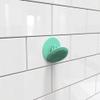 Boie USA Bathroom Hook - for Hanging Shower or Bathroom Tools Like Loofahs and Scrubbers. Shower Hook for Loofah, Wash Cloths, and All Bath Tools. Easy to Remove (Mint) view 3