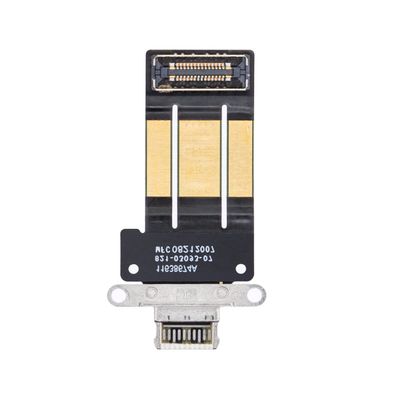 Best Shopper - Replacement Charging Port Flex Cable Compatible with iPad Pro 12.9 (2021) 5th Gen/iPad Pro 11 (2021) 3rd Gen - Silver