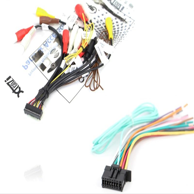 Xtenzi Car Audio 2 Pcs Cable Set XT3310 RCA and Wire Harness Compatible with Pioneer AVH-W4400NEX W4500NWX AVIC-W6400NEX W6500NEX