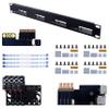 waveshare 1U Rack Kit for Raspberry Pi 4, 19 Rackmount, up to 4 Units view 1