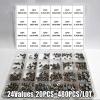 480PCS CD32 CD43 CD54 CD75 24Value Power Inductance Shielded Inductor SMD 2.2/3.3/4.7/10/15/22/33/47/68/100/150/220/330-680UH (Resistance : 24Kinds-CD43-CD75) view 2