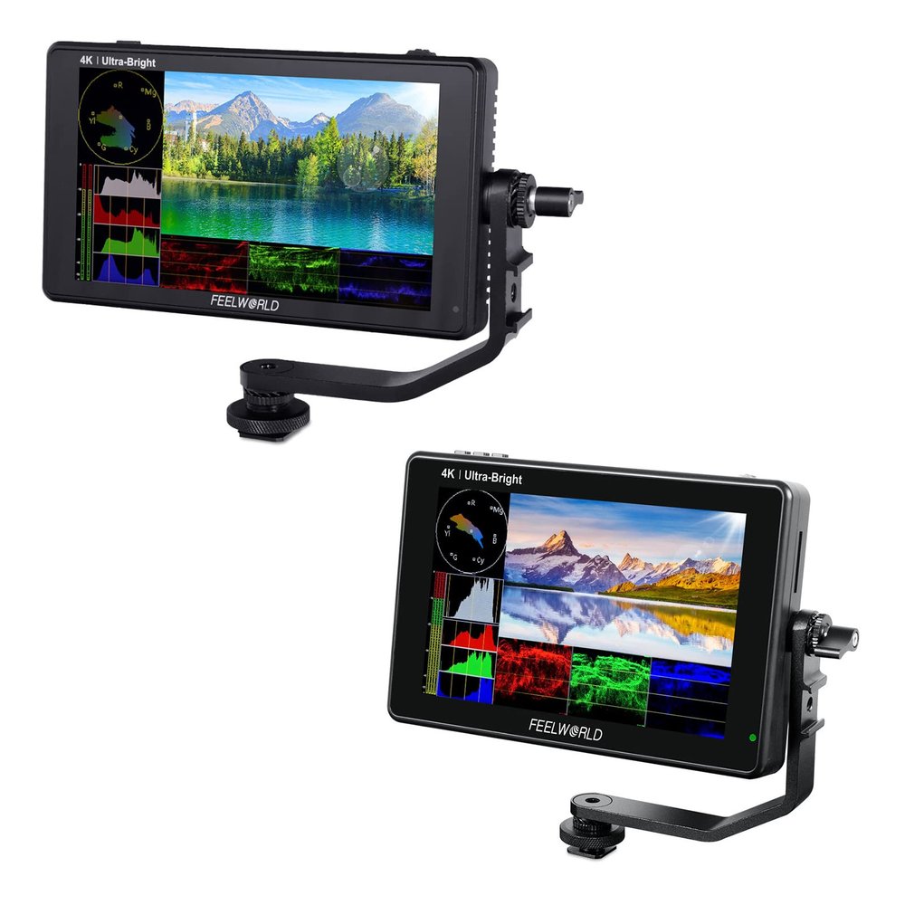 FEELWORLD LUT6S and LUT7S Camera Field DSLR Monitor Bundle