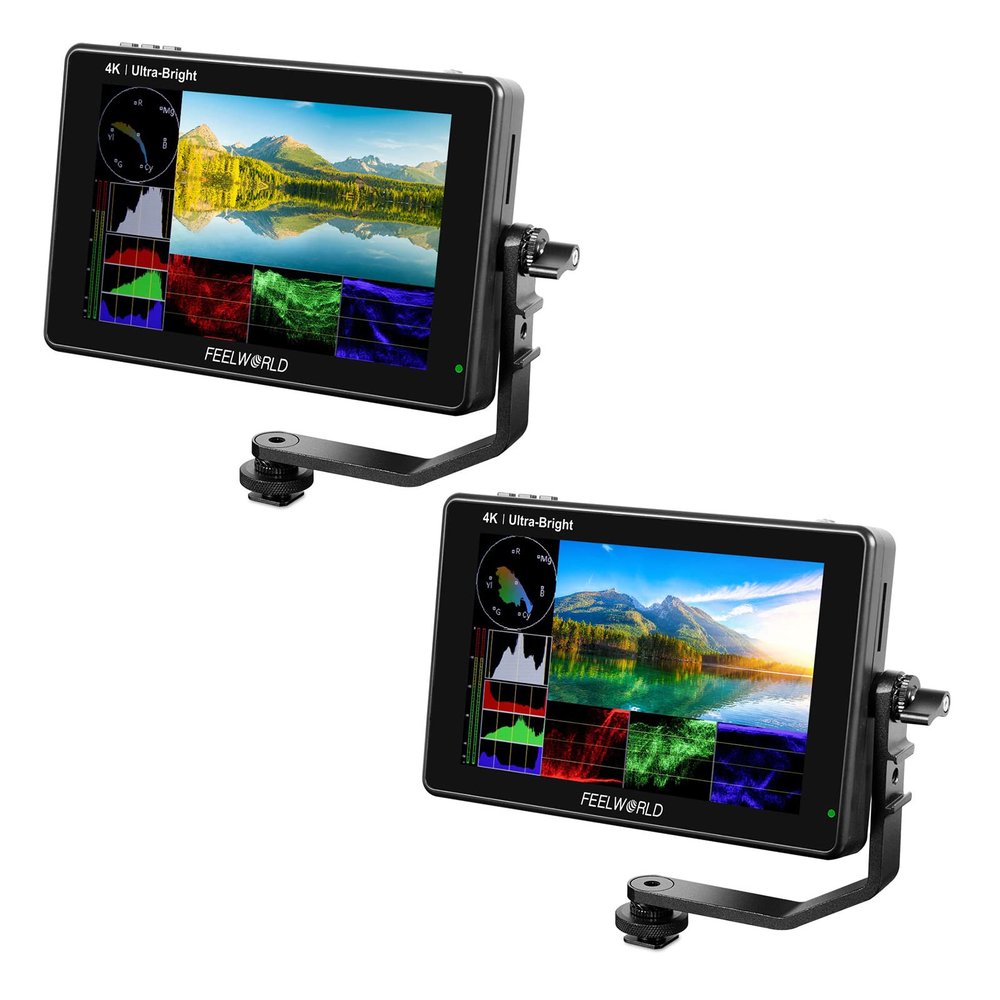 FEELWORLD LUT7 PRO and LUT7S PRO Camera Field DSLR Monitor Bundle