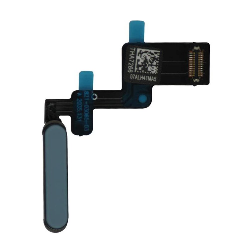 Best Shopper - Replacement Power Button On/Off Flex Cable with Home Button Compatible with iPad Air 4 10.9" (2020) 4th Gen - Sky Blue